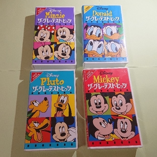 ディズニー(Disney)の4本 VHS ビデオ ディズニー(その他)