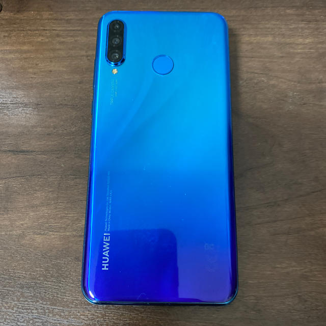 ANDROID(アンドロイド)のhuawei p30 lite MAR-LX2J ピーコックブルー オマケ有り スマホ/家電/カメラのスマートフォン/携帯電話(スマートフォン本体)の商品写真