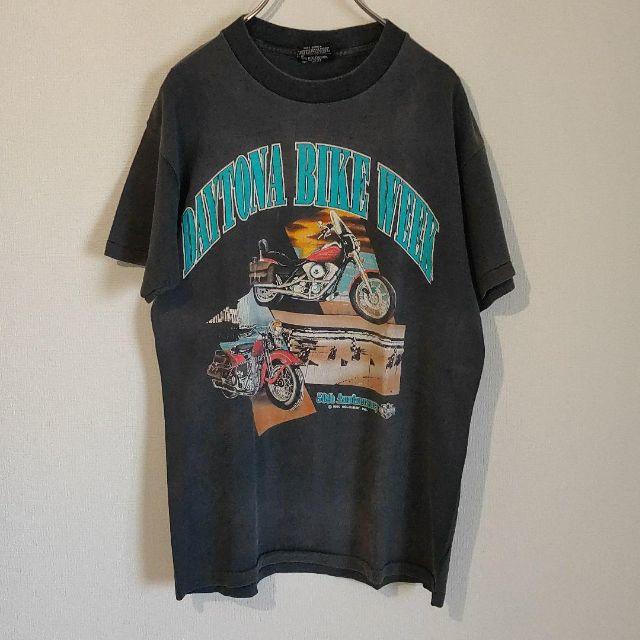 Ameri VINTAGE(アメリヴィンテージ)の90s ハーレーダビッドソン シングルステッチ Tシャツ メンズのトップス(Tシャツ/カットソー(半袖/袖なし))の商品写真