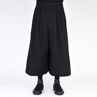 ラッドミュージシャン(LAD MUSICIAN)のLADMUSICIAN 袴パンツ black 19ss 44 (スラックス)