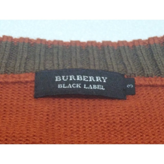 BURBERRY BLACK LABEL(バーバリーブラックレーベル)のBURBERRY BLACK LABEL ニット セーター＋ネックウォーマー メンズのトップス(ニット/セーター)の商品写真
