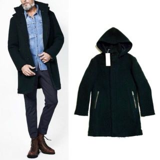 ジュンハシモト(junhashimoto)の新品9.7万 19AW ジュンハシモト　ダッフルコート(ダッフルコート)