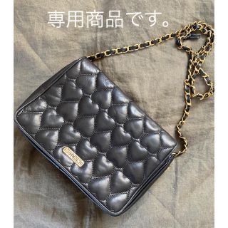 モスキーノ(MOSCHINO)のモスキーノ　ショルダーバッグ　ビンテージハートキルティング(ショルダーバッグ)