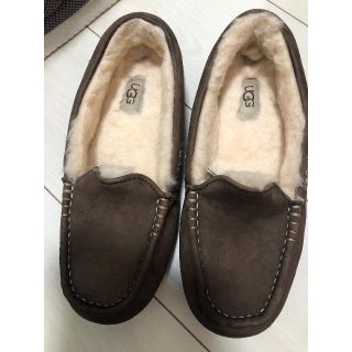 UGG - UGG アンスレー Ansley ムートン モカシン グレー US7 24センチの通販｜ラクマ