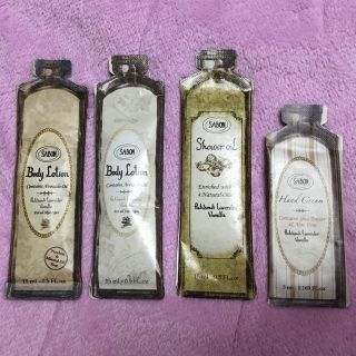 サボン(SABON)のSABON ボディローション・シャワーオイル・ハンドクリーム(サンプル)(バスグッズ)