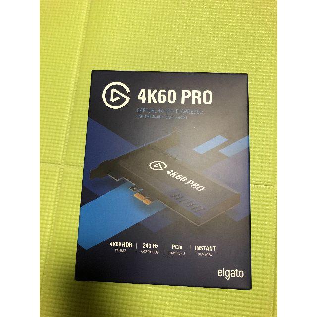 PC/タブレットelgato 4k60 pro mk.2 美品 5年保証　キャプチャーボード