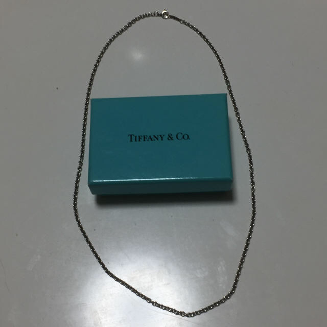 Tiffany & Co.(ティファニー)のtifaany ティファニー ネックレスチェーン sv925 50cm レディースのアクセサリー(ネックレス)の商品写真