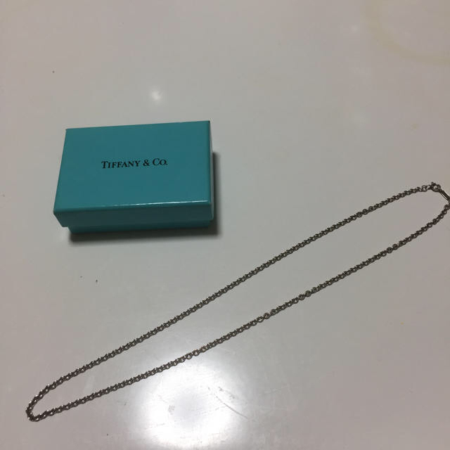 Tiffany & Co.(ティファニー)のtifaany ティファニー ネックレスチェーン sv925 50cm レディースのアクセサリー(ネックレス)の商品写真