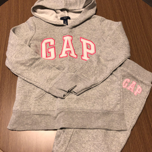 GAP Kids(ギャップキッズ)の専用！GAPスウェット＋デニムスカート キッズ/ベビー/マタニティのキッズ服女の子用(90cm~)(その他)の商品写真