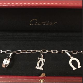 カルティエ(Cartier)の5/21迄moco 様専用❤︎カルティエ❤︎スパルタカスブレスチャーム3点セット(ブレスレット/バングル)