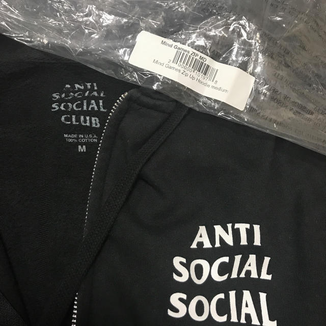 anti social social club パーカー