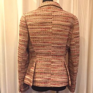 PRADA プラダ ウール ジャケット SIZE 44 レッド系 | myglobaltax.com