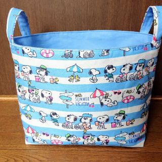 ハンドメイド*布バスケット(大きいサイズ)の通販 by pocket mart's