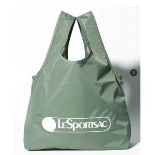 レスポートサック(LeSportsac)のレスポートサック エコバッグ トート カーキ マラード 限定 完売 レア(エコバッグ)