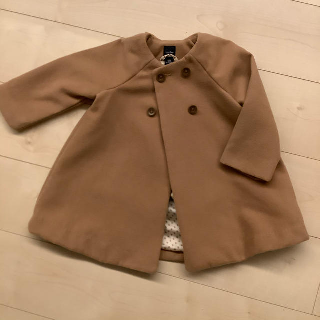 babyGAP(ベビーギャップ)のbabyGap コート キッズ/ベビー/マタニティのキッズ服女の子用(90cm~)(コート)の商品写真