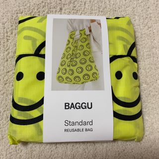 BAGGU エコバッグ【スタンダードサイズ】yellow happy(エコバッグ)