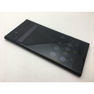 シャープ(SHARP)のSIMフリー au XPERIA XZ1 SOV36 ブラック◆美品◆342(スマートフォン本体)