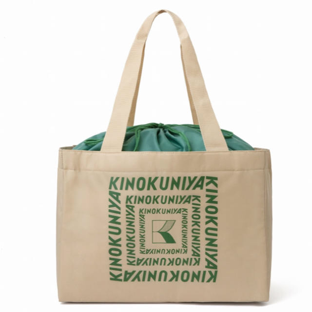 宝島社(タカラジマシャ)のKINOKUNIYA  紀ノ国屋  エコバッグ　保冷　ショッピングバッグ　新品 レディースのバッグ(エコバッグ)の商品写真