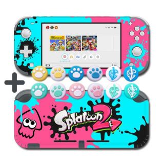 Switch Lite スイッチ ライト スプラトゥーン スキンシール カバー の