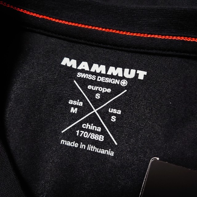 Mammut(マムート)の【新品】 ロゴTシャツ Mサイズ 【MAMMUT】 メンズのトップス(Tシャツ/カットソー(半袖/袖なし))の商品写真