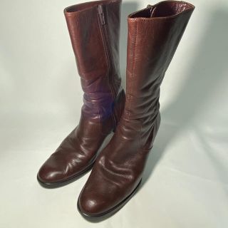 リーガル(REGAL)のRegal Tailored ブーツ　ブラウンレザー　24.5cm(ブーツ)