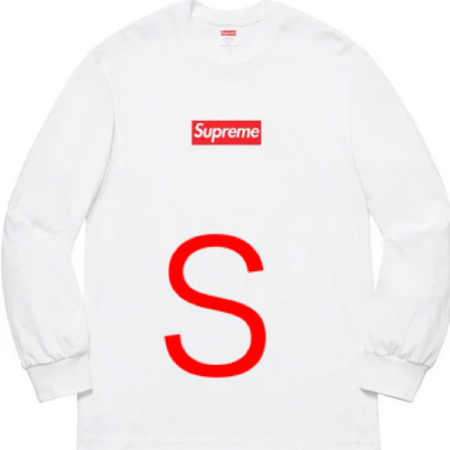 トップスsupreme BOX LOGO L/S Tee  Sサイズ