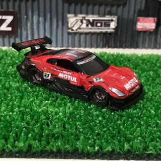 タカラトミー(Takara Tomy)のトミカ　カスタム　スーパーGT モチュール　GT-R ホットウィール  ミニカー(ミニカー)