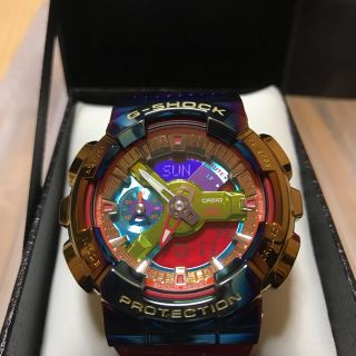 ジーショック(G-SHOCK)のカシオ　Gショック　GM-110RB-2AJF レインボー(腕時計(アナログ))