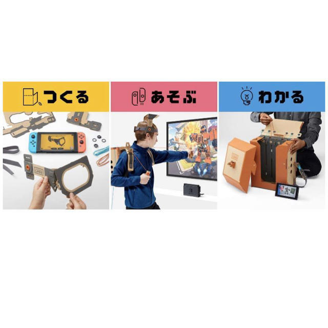 【新品未使用】任天堂LABO  VR キット　と　ロボットキット