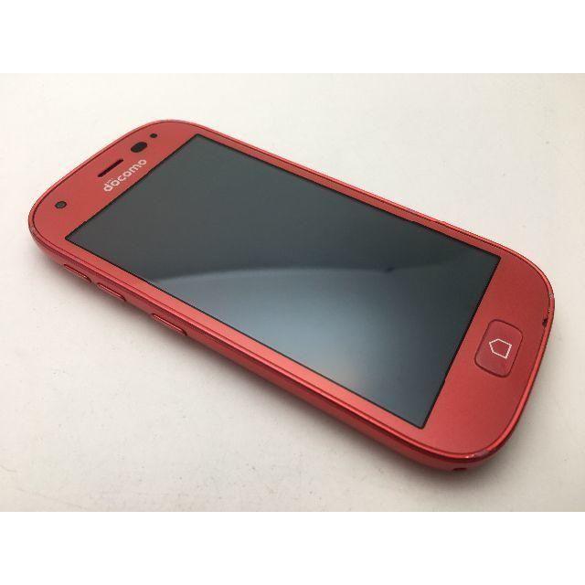 富士通(フジツウ)のSIMフリー ドコモ らくらくスマートフォン4 F-04J レッド中古347 スマホ/家電/カメラのスマートフォン/携帯電話(スマートフォン本体)の商品写真