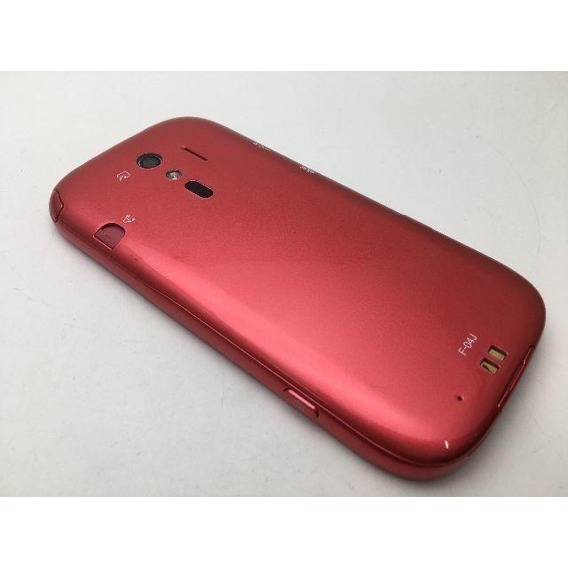 富士通(フジツウ)のSIMフリー ドコモ らくらくスマートフォン4 F-04J レッド中古347 スマホ/家電/カメラのスマートフォン/携帯電話(スマートフォン本体)の商品写真