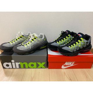 ナイキ(NIKE)のナイキ エアマックス95 ネオン nike air max 95 woven(スニーカー)