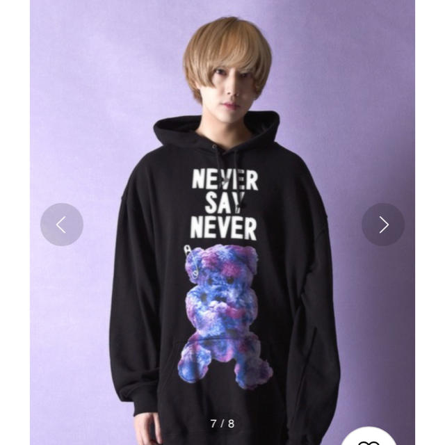 MILKBOY - MILKBOY NEVER SAY NEVER BIG パーカー XL 美品の通販 by ...