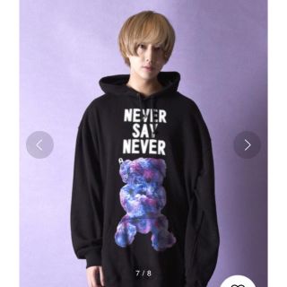 ミルクボーイ(MILKBOY)のMILKBOY NEVER SAY NEVER BIG パーカー　XL 美品(パーカー)