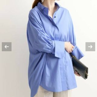 VERMEIL par iena 高密度ブロードドルマンスリーブシャツ | tspea.org
