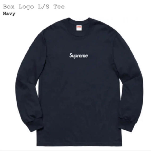 Supreme Box Logo L/S Teeトップス