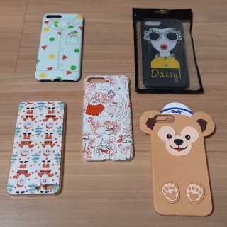 iPhone7plus　ケース　カバー　しんちゃん　ダッフィー　まとめ売り(iPhoneケース)