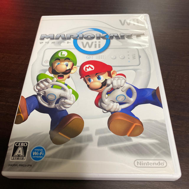 Wii(ウィー)のWii マリオカート エンタメ/ホビーのゲームソフト/ゲーム機本体(家庭用ゲームソフト)の商品写真