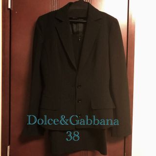 ドルチェ&ガッバーナ(DOLCE&GABBANA) スーツ(レディース)（ブラック