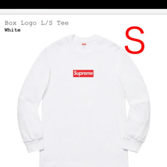 ホワイトサイズsupreme Box Logo L/S Tee