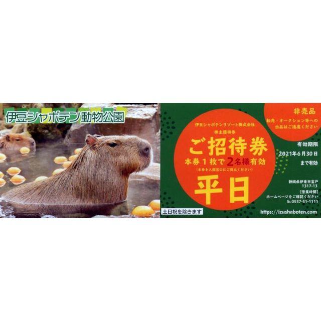 伊豆シャボテン動物公園 平日ペアご招待券