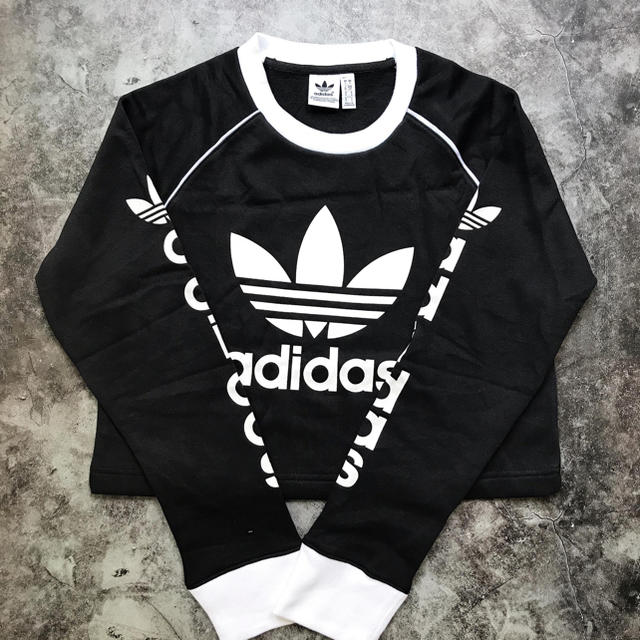 adidas(アディダス)のAdidas アディダス 新品未使用 レディース パーカー Lサイズ レディースのトップス(Tシャツ(半袖/袖なし))の商品写真