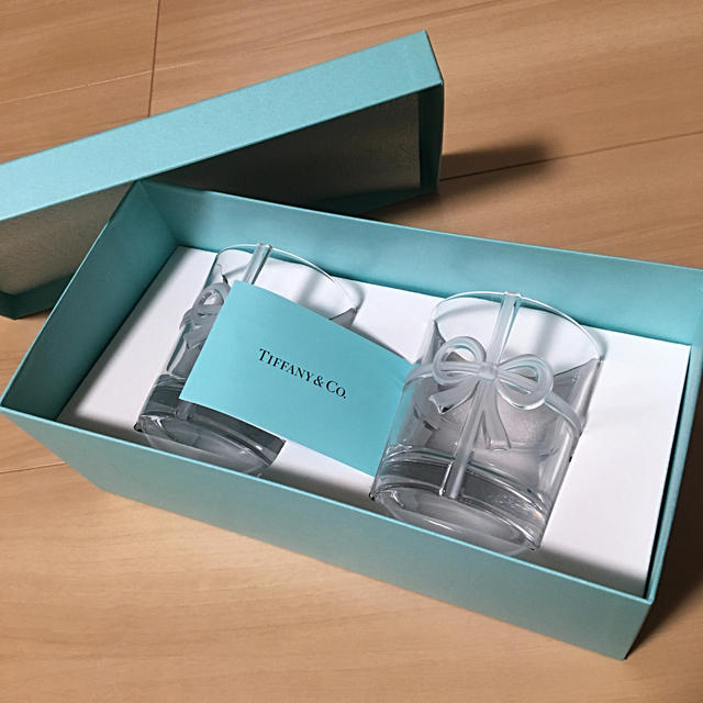 Tiffany ペアグラスキッチン/食器