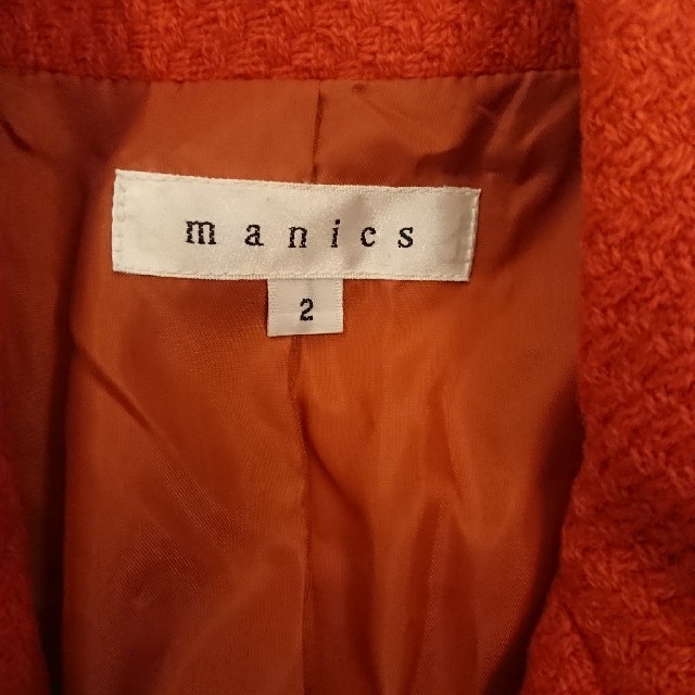 manics(マニックス)のmanics コート レディースのジャケット/アウター(ニットコート)の商品写真