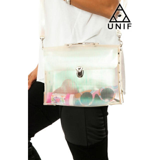 UNIF(ユニフ)のUNIF ユニフ SPECTRUM BAG ショルダーバッグ レディースのバッグ(ショルダーバッグ)の商品写真