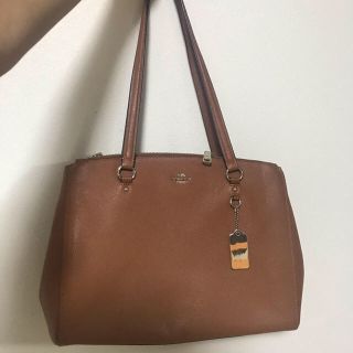 コーチ(COACH)のCOACH ハンドバッグ　大きめ　カバン　茶色　大容量(トートバッグ)