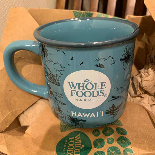 新品 WHOLE FOODS ホールフーズ  マグカップ インテリア/住まい/日用品のキッチン/食器(グラス/カップ)の商品写真