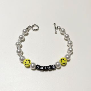 キャピタル(KAPITAL)のpearl beads bracelet パールビーズブレスレット(ブレスレット)