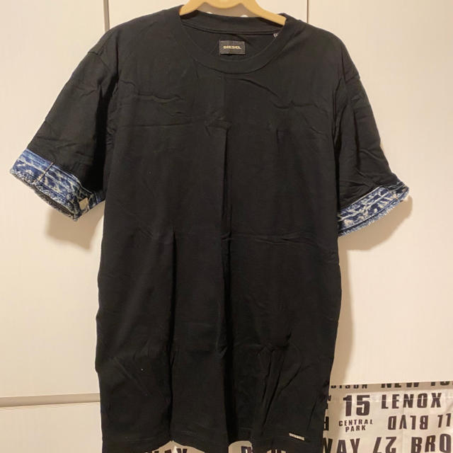 DIESEL(ディーゼル)の大特価！激安！DIESEL デニム生地 Tシャツ メンズのトップス(Tシャツ/カットソー(半袖/袖なし))の商品写真