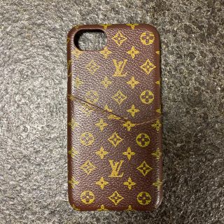 ルイヴィトン(LOUIS VUITTON)のルイヴィトン iPhone8ケース モノグラム(iPhoneケース)